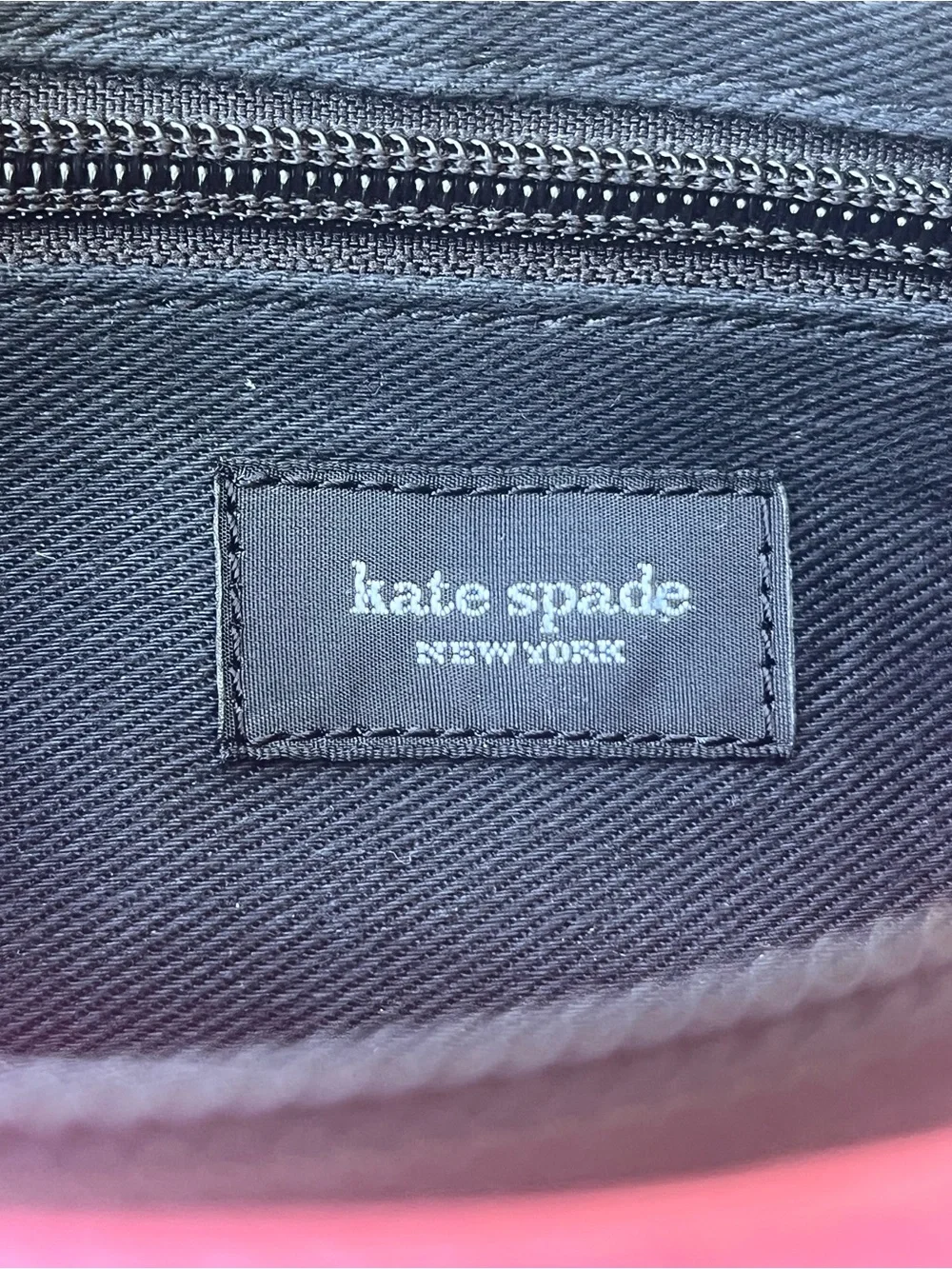 Y2K Kate Spade New York Pia Pink Nylon Shoulder Bag